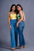 Tie & dye Ivy Crop Bramisole