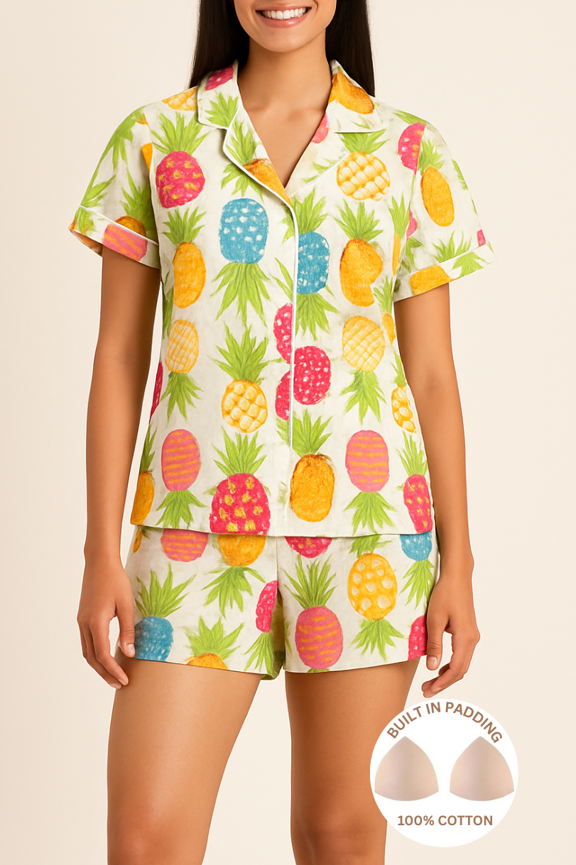 Padded Nightsuit- Shorts Set