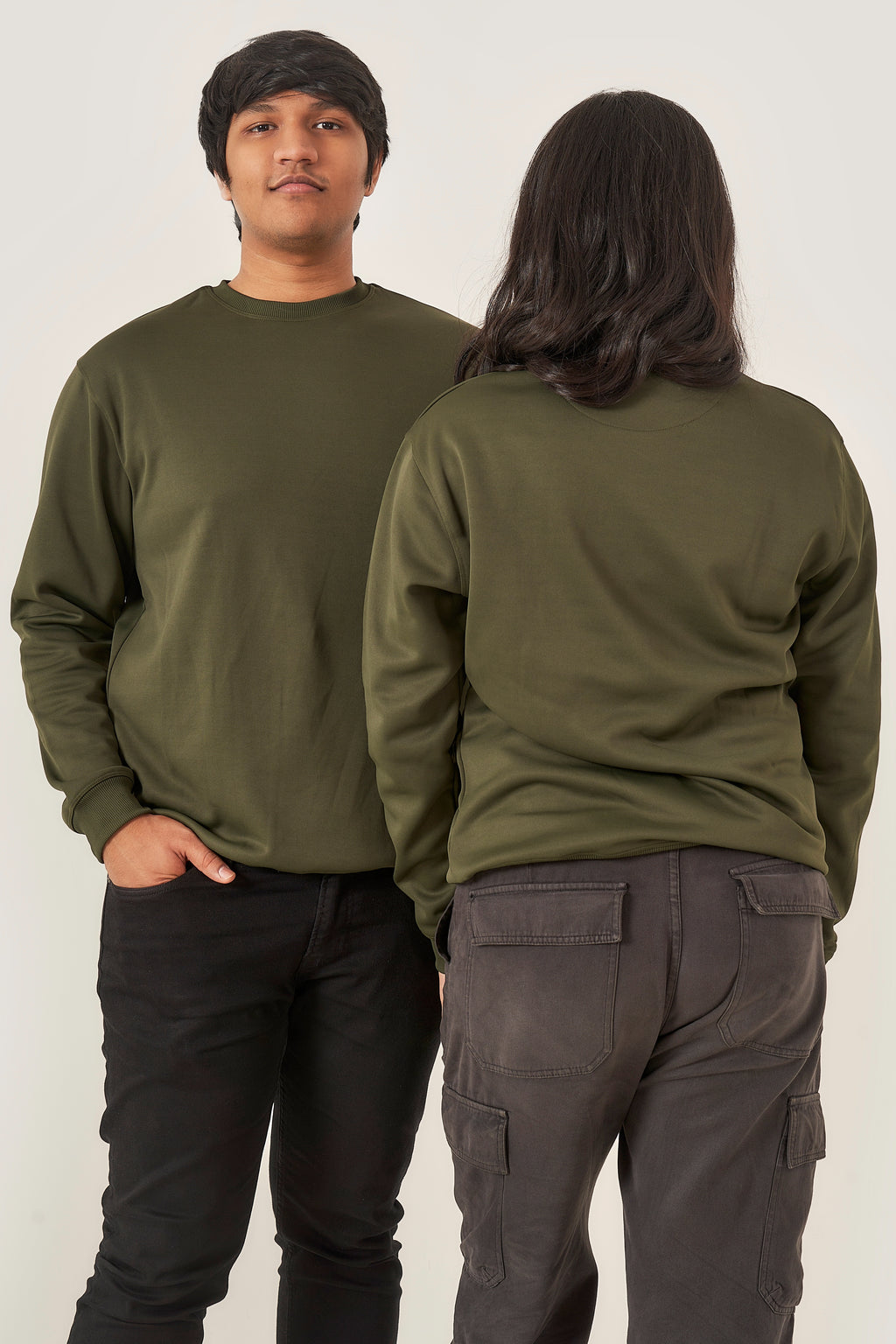 Basic Green Sweatshirt