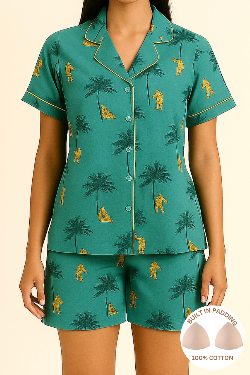 Padded Nightsuit- Shorts Set