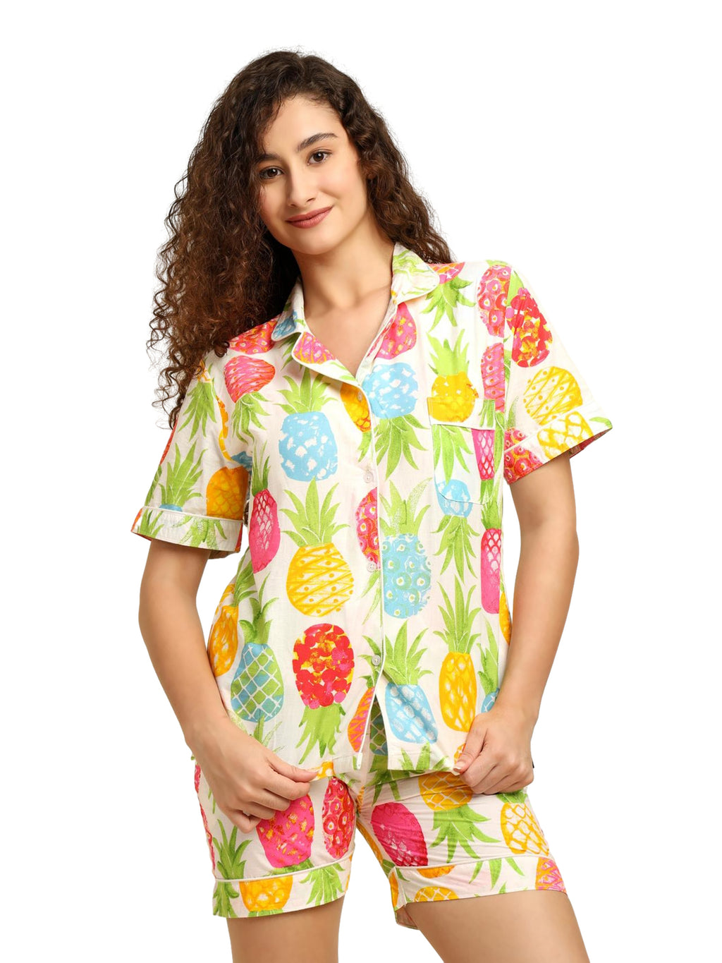 Padded Nightsuit- Shorts Set