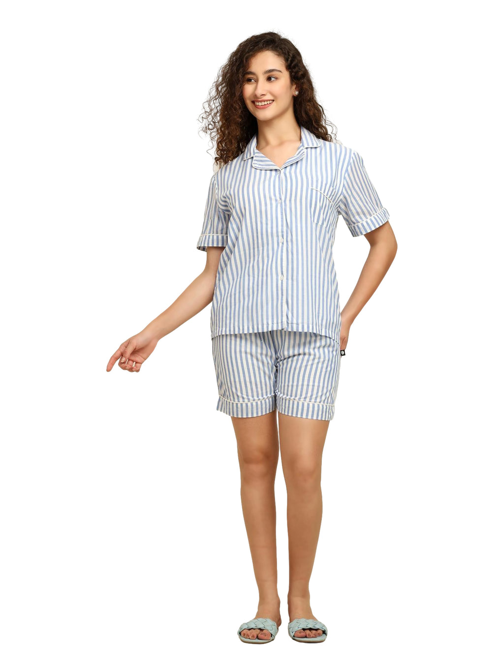 Padded Nightsuit- Shorts Set