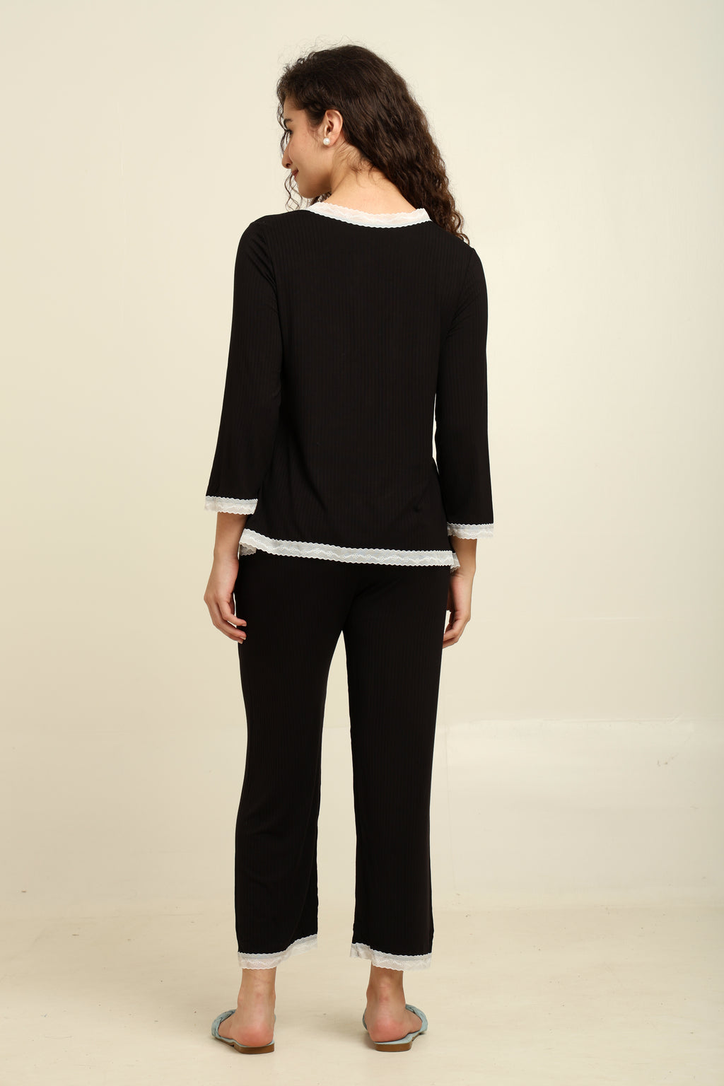 Padded Nightsuit- Long sleeves Pants Set
