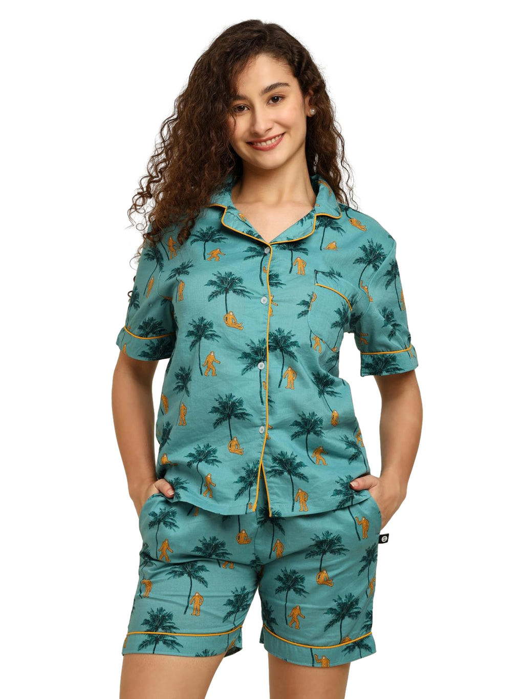 Padded Nightsuit- Shorts Set