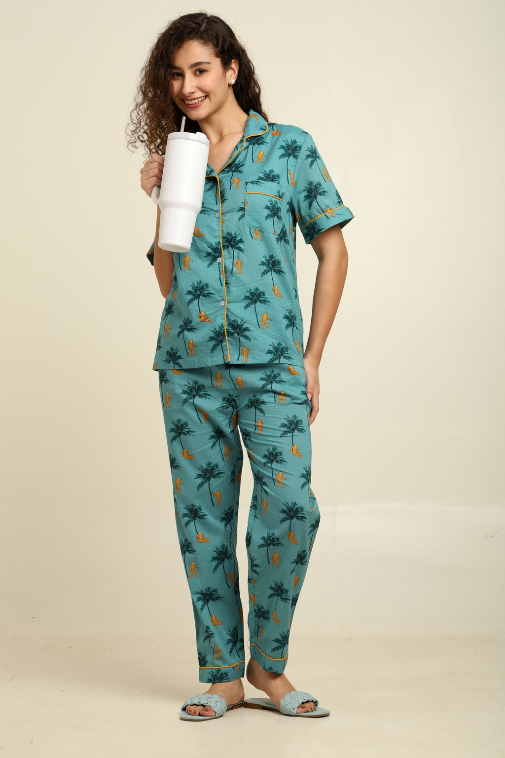 Padded Nightsuit- Pants Set