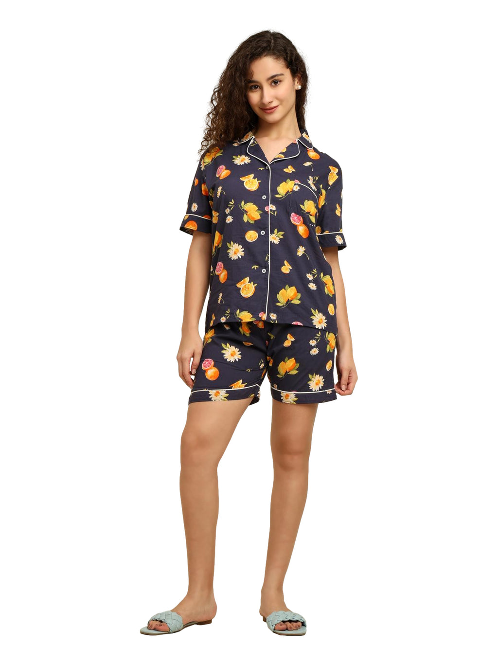 Padded Nightsuit- Shorts Set