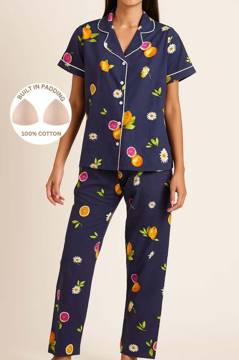 Padded Nightsuit- Pants Set