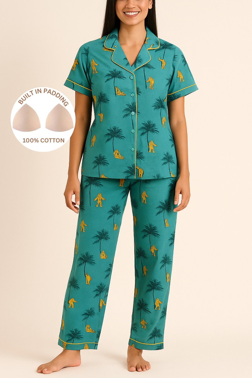 Padded Nightsuit- Pants Set