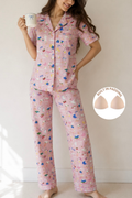 Pink Ultra Soft Padded Nightsuit