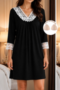 Padded soft modal Night Dress