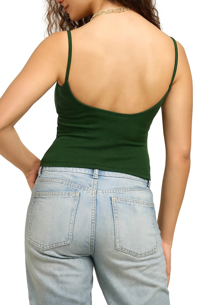 Supreme StretchRib Backless Bramisole