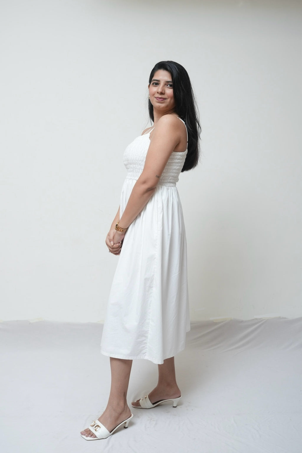 White Dress Bramisole