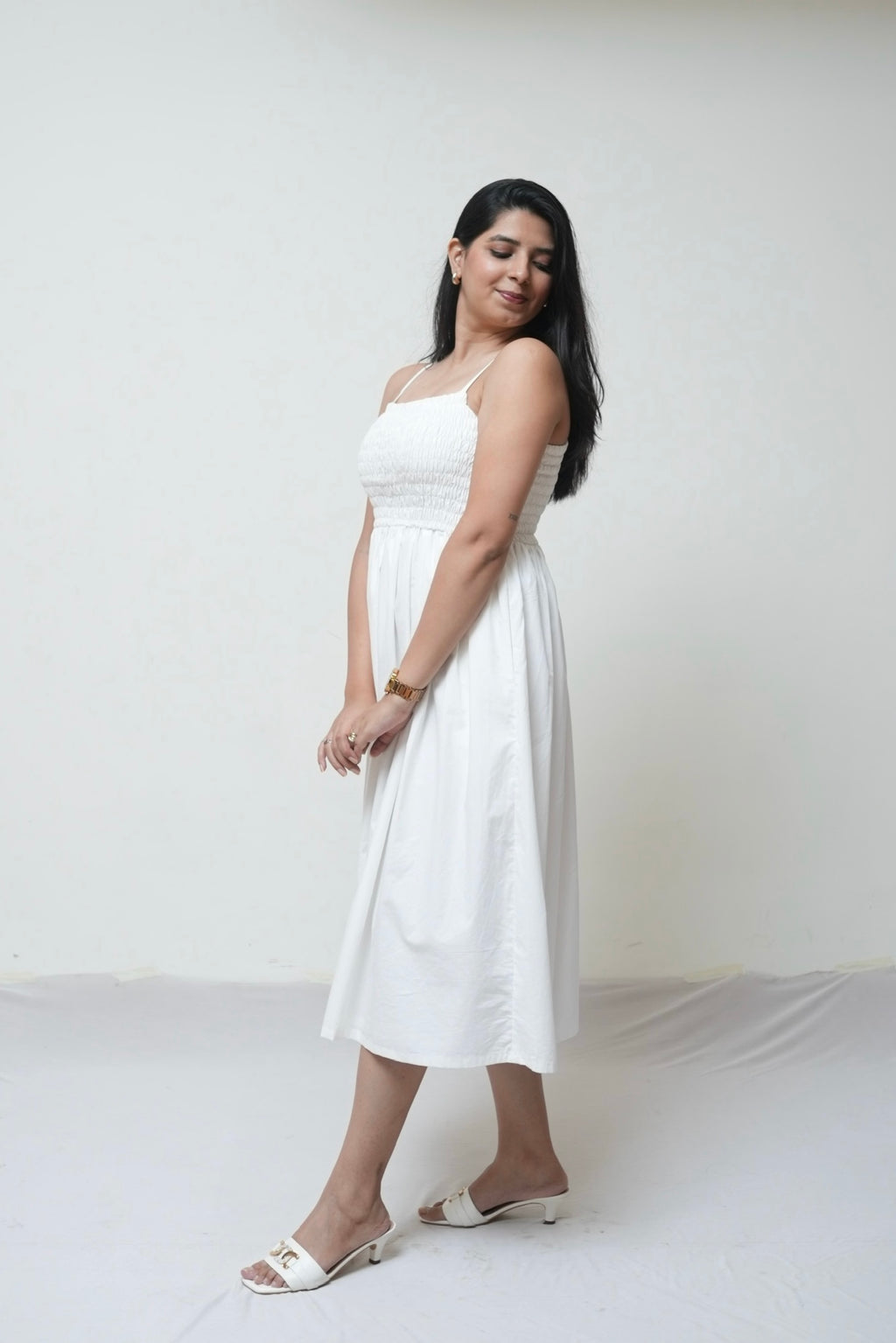 White Dress Bramisole