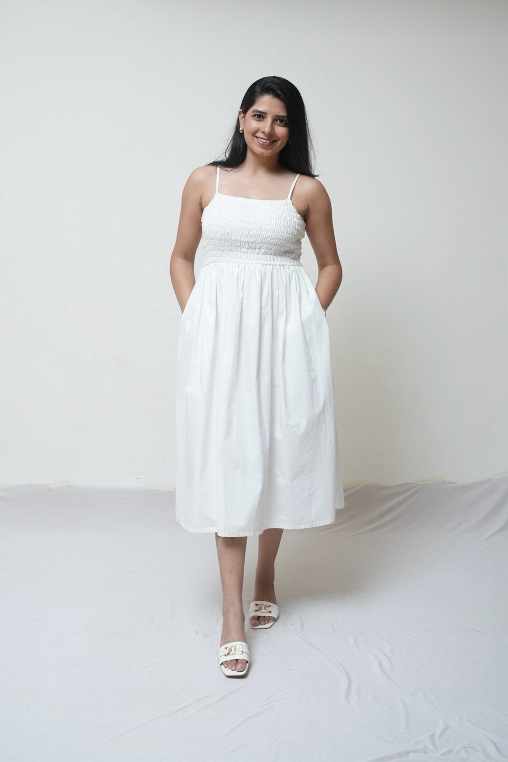 White Dress Bramisole