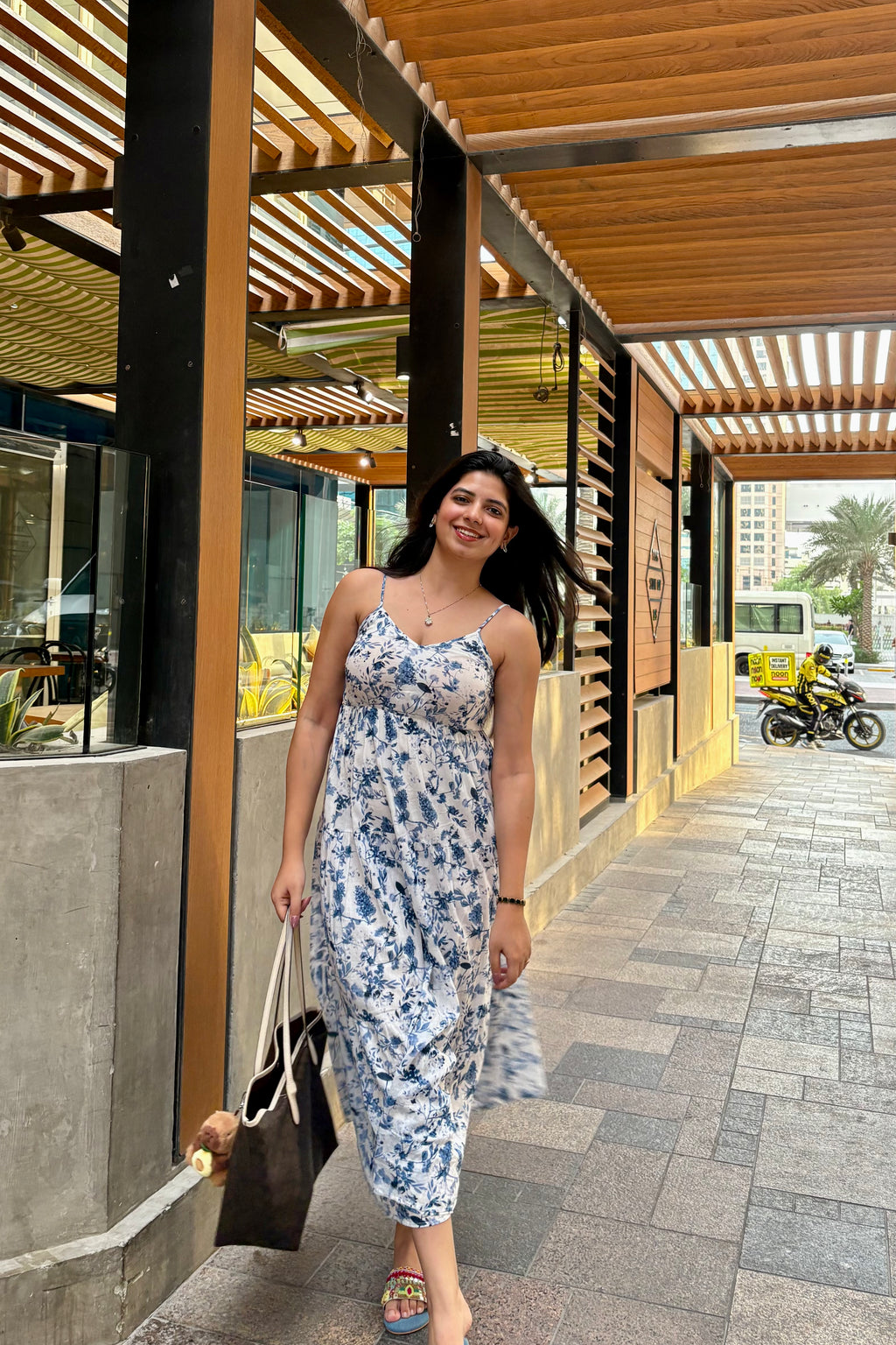 Coastal Muse Padded Dress