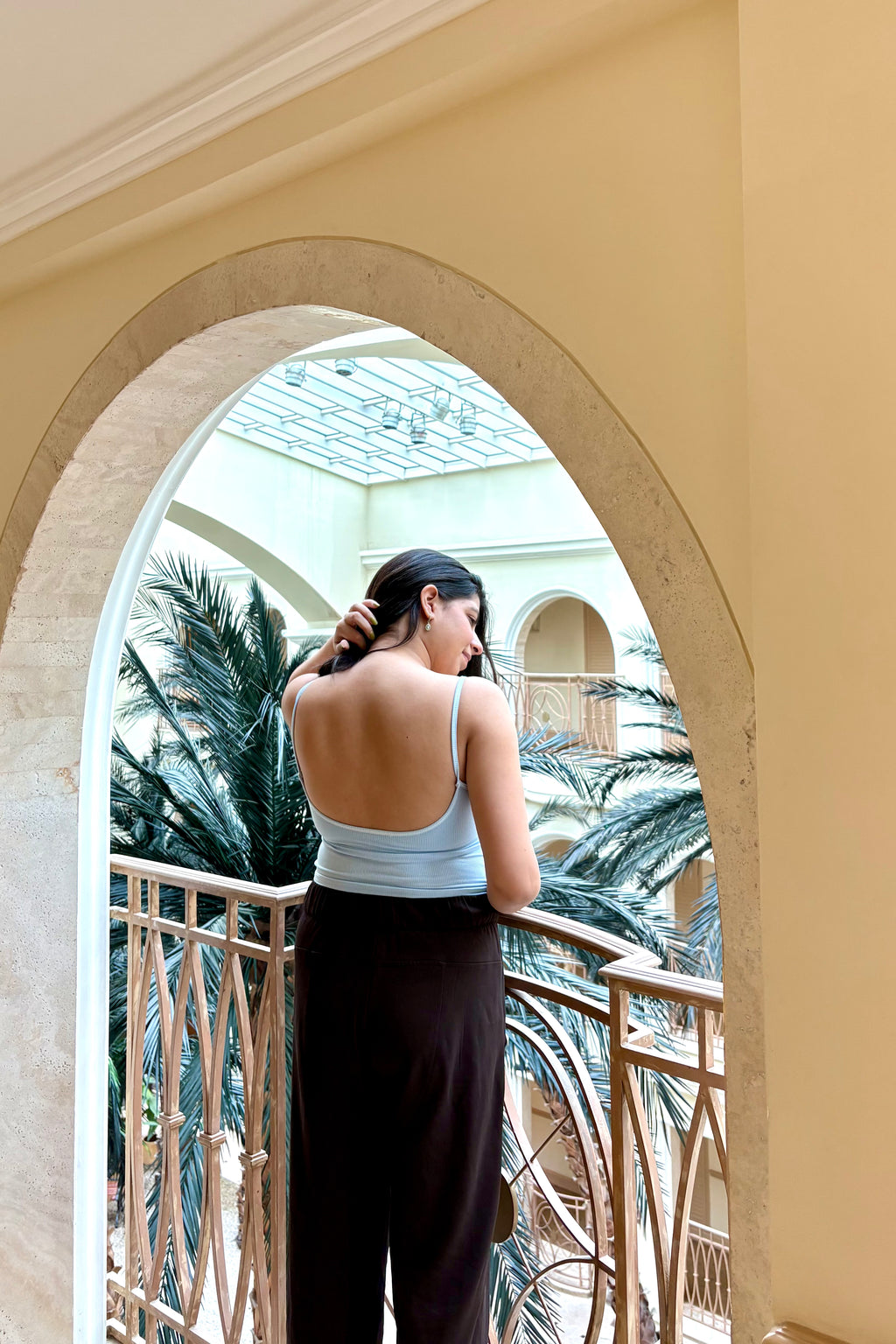 Supreme StretchRib Backless Bramisole