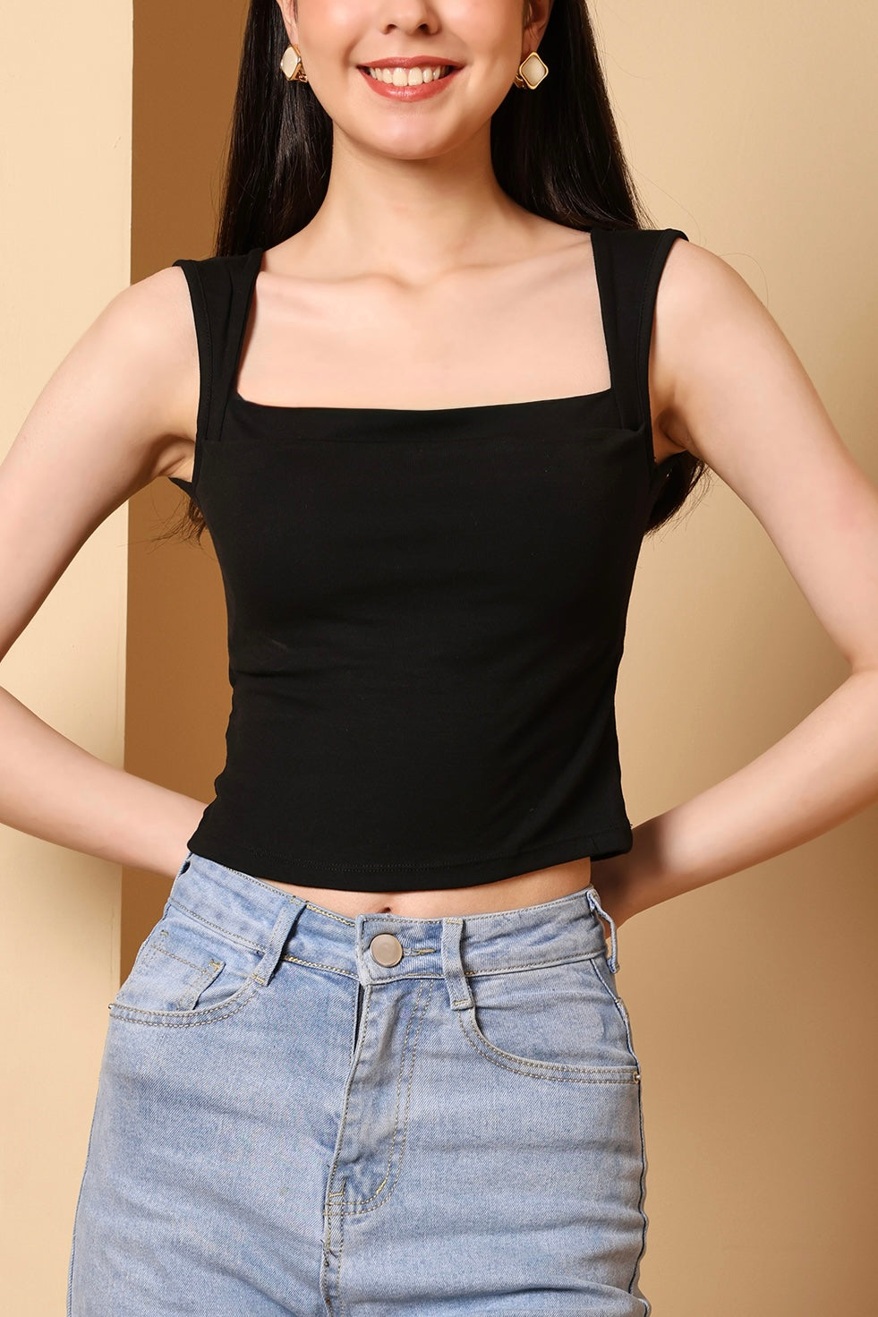 CloudSoft Square Neck Bramisole