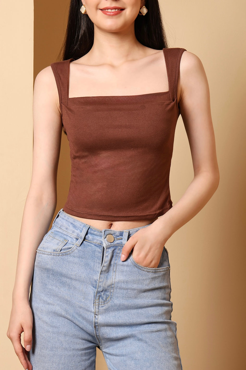 CloudSoft Square Neck Bramisole