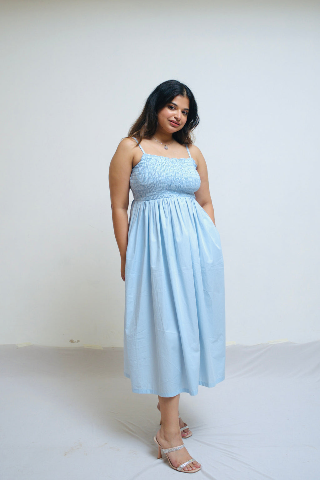 Powder Blue Dress Bramisole